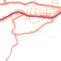 Daytime road noise heatmap for OL13 0QB