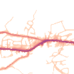 Daytime road noise heatmap for OL13 0QZ