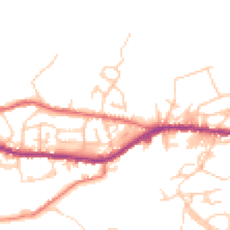 Daytime road noise heatmap for OL13 0RF