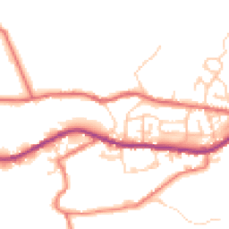 Daytime road noise heatmap for OL13 0TB