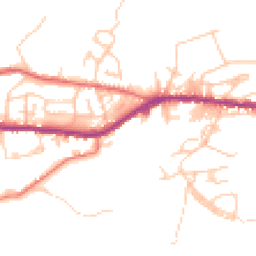 Daytime road noise heatmap for OL13 0UY