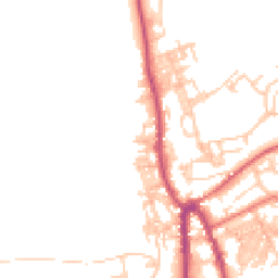 Daytime road noise heatmap for OL13 8BJ