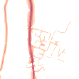 Daytime road noise heatmap for OL13 8GB