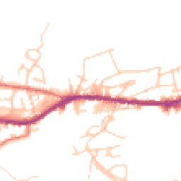 Daytime road noise heatmap for OL13 8LH