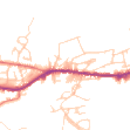 Daytime road noise heatmap for OL13 8LJ