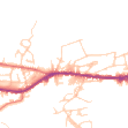 Daytime road noise heatmap for OL13 8LT