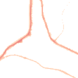 Night-time road noise heatmap for OL13 9QP