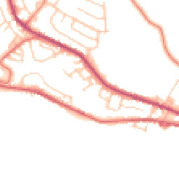Daytime road noise heatmap for OL13 9TT