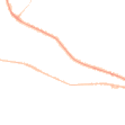 Night-time road noise heatmap for OL13 9TT