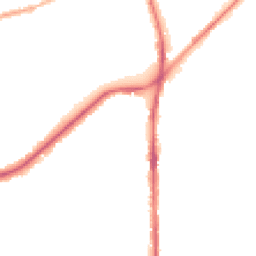 Night-time road noise heatmap for OL2 5AQ