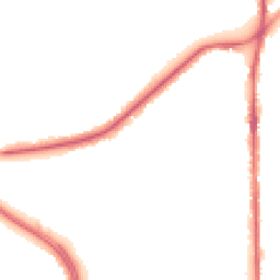 Night-time road noise heatmap for OL2 5BJ