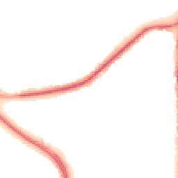 Night-time road noise heatmap for OL2 5BL