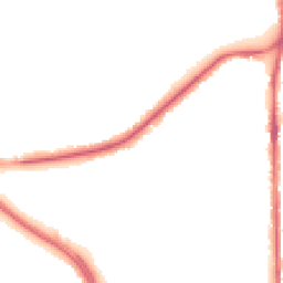 Night-time road noise heatmap for OL2 5BN