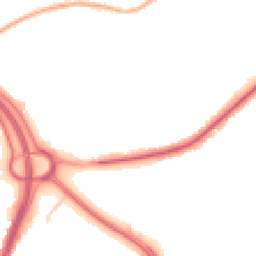 Night-time road noise heatmap for OL2 5BT