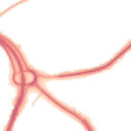 Night-time road noise heatmap for OL2 5BU