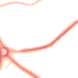 Night-time road noise heatmap for OL2 5BX