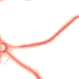 Night-time road noise heatmap for OL2 5BY