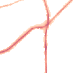 Night-time road noise heatmap for OL2 5DG