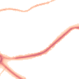 Night-time road noise heatmap for OL2 5DP