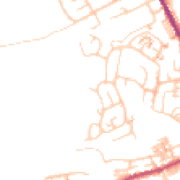 Daytime road noise heatmap for OL2 5TF