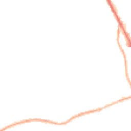 Night-time road noise heatmap for OL2 5TL