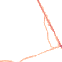 Night-time road noise heatmap for OL2 5TX
