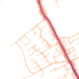 Daytime road noise heatmap for OL2 5YJ