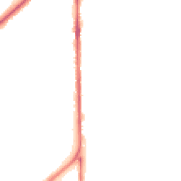 Night-time road noise heatmap for OL2 6DE