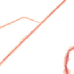 Night-time road noise heatmap for OL2 6ED