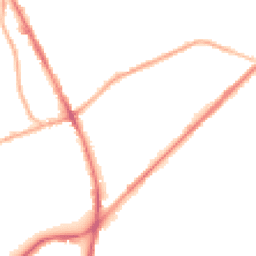 Night-time road noise heatmap for OL2 6EG