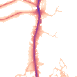Daytime road noise heatmap for OL2 6LH