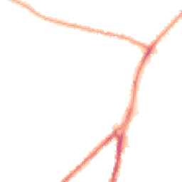 Night-time road noise heatmap for OL2 7BT