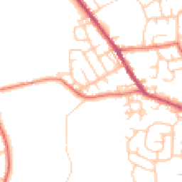 Daytime road noise heatmap for OL2 7LJ