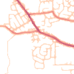 Daytime road noise heatmap for OL2 7LP