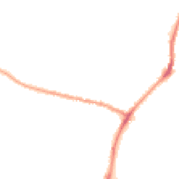 Night-time road noise heatmap for OL2 7SL