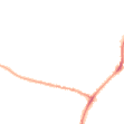 Night-time road noise heatmap for OL2 7SR