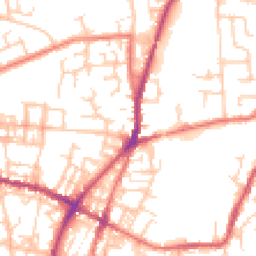 Daytime road noise heatmap for OL2 7TB