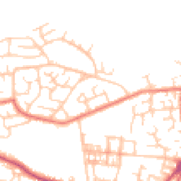 Daytime road noise heatmap for OL2 7XH