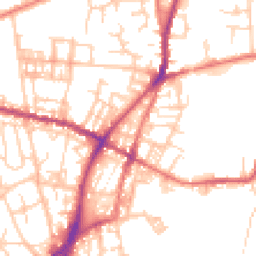 Daytime road noise heatmap for OL2 8AF