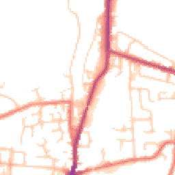 Daytime road noise heatmap for OL2 8BG