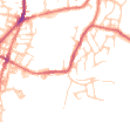 Daytime road noise heatmap for OL2 8PW