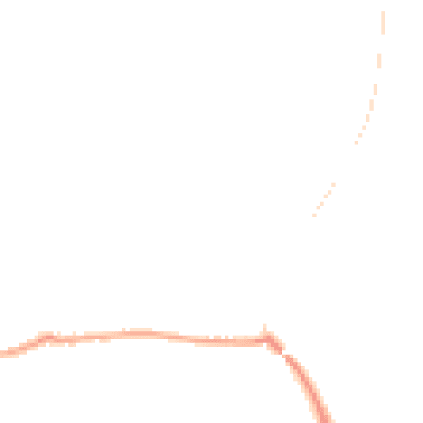 Night-time road noise heatmap for OL3 5AH