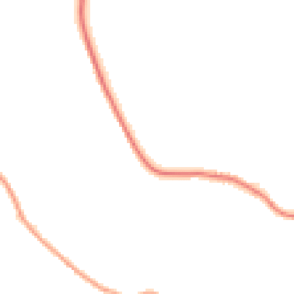 Night-time road noise heatmap for OL3 5TL