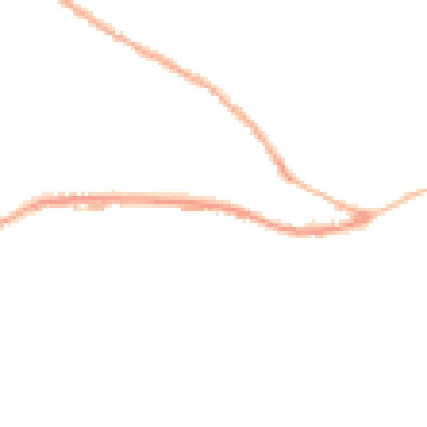 Night-time road noise heatmap for OL3 7ES
