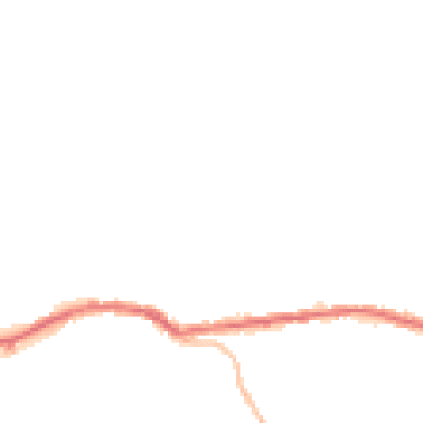 Night-time road noise heatmap for OL4 3DL