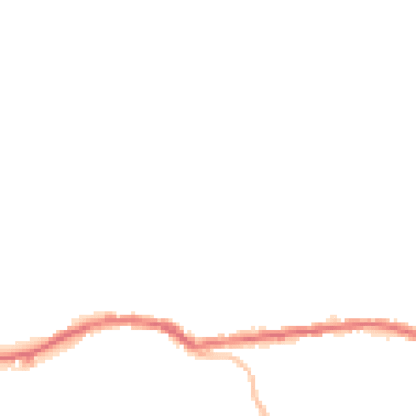 Night-time road noise heatmap for OL4 3FN