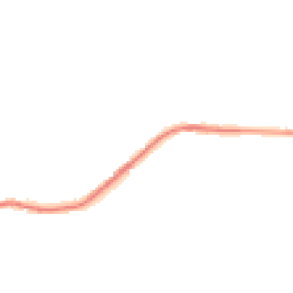 Night-time road noise heatmap for OL4 4AS