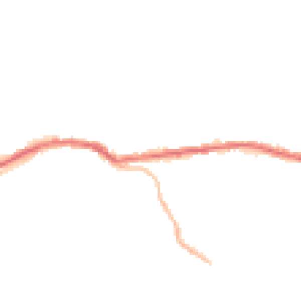 Night-time road noise heatmap for OL4 4FA