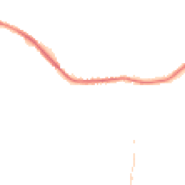 Night-time road noise heatmap for OL4 4RZ