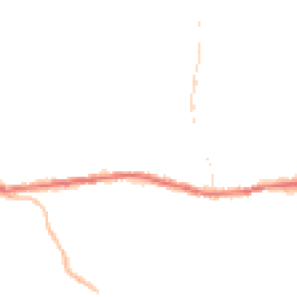 Night-time road noise heatmap for OL4 4SL